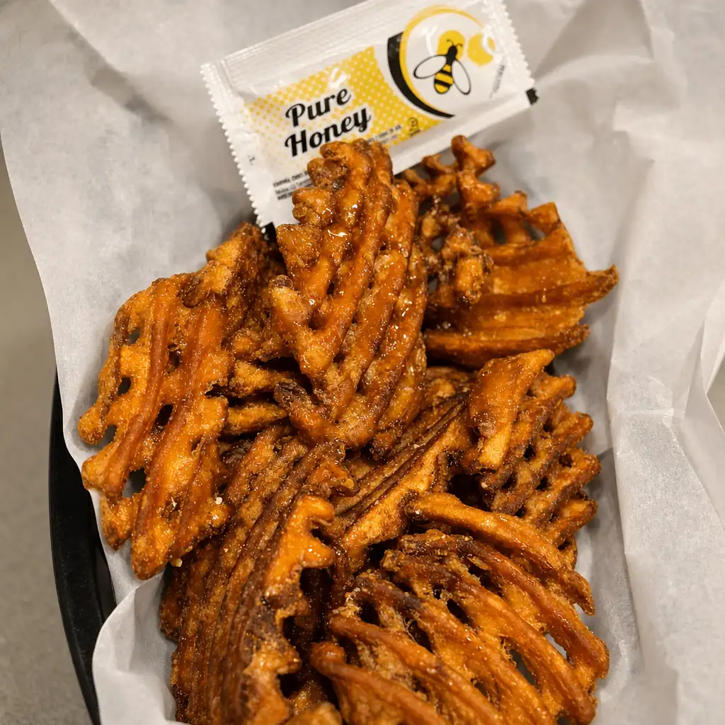 Sweet Potato Waffle Fries.