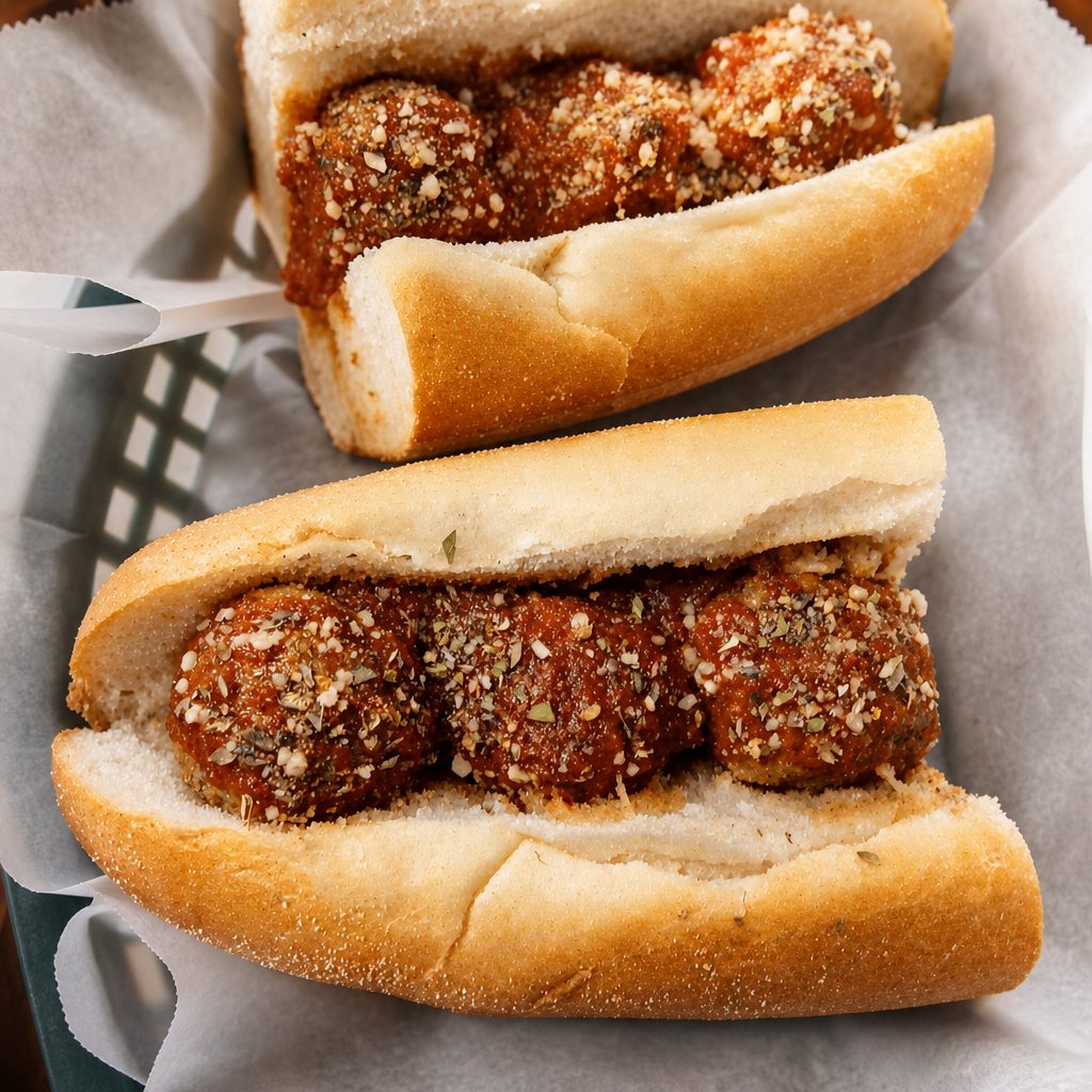 Meatball Sandwich.